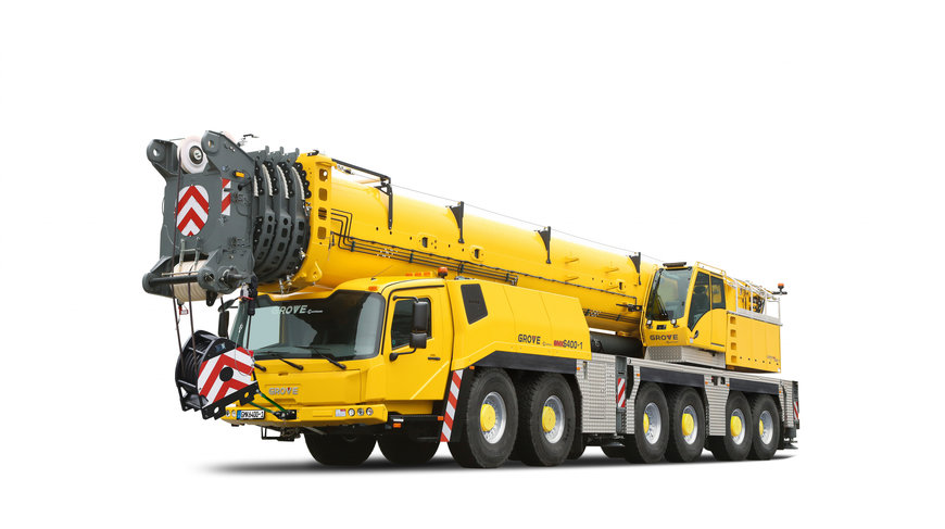 Manitowoc stellt neuen Grove GMK6400-1 AT-Kran auf der CONEXPO in Las Vegas vor